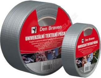 DEN BRAVEN Univerzální textilní páska 50mm 25m